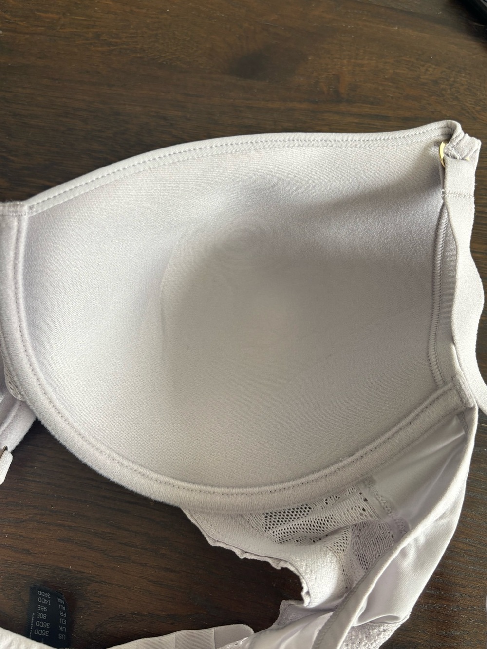 Natori Bliss Perfection Contour Underwire Bra - Misty Blue / 36 / DD - Picture 4 of 7